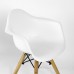 Кресло детское Barneo N-2 Eames Style цвет белый для кухни