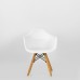 Кресло детское Barneo N-2 Eames Style цвет белый для кухни
