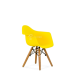 Кресло детское Barneo N-2 Eames Style цвет желтый для кухни