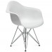 Кресло Barneo N-14-14 SteelMold белый метал. ножки для кухни