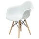 Кресло Barneo N-14 WoodMold белый для кухни