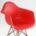Кресло Barneo N-14 WoodMold красный для кухни