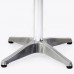 Стол SDL-153, алюминиевое H-72cm, столешница нержавейка D-70cm, вес 8,4кг для кухни