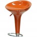 Барный стул Barneo N-100 Bomb оранжевый глянец
