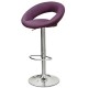 Барный стул Barneo N-84 Mira фиолетовая кожа