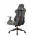Кресло игровое Zombie Neo серый 3C1 с подголов. крестов. пластик