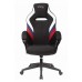 Кресло игровое Zombie VIKING 3 AERO белыйсинийкрасный сиденье черный тканьэко.кожа крестов. пластик