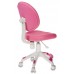 Кресло детское Бюрократ KD-W6-F розовый крестовина пластик подст.для ног пластик белый