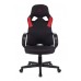 Кресло игровое Zombie RUNNER черный/красный искусст.кожа/ткань крестовина пластик