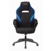 Кресло игровое Zombie VIKING 3 AERO черный/синий искусст.кожа/ткань крестовина пластик