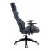 Кресло игровое Zombie VIKING 4 AERO черный/синий искусст.кожа/ткань с подголов. крестовина пластик