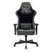 Кресло игровое Zombie VIKING 7 KNIGHT Fabric черный текстиль/эко.кожа с подголов. крестовина металл