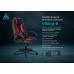 Кресло игровое Zombie Viking-8 черный/красный искусственная кожа крестовина пластик