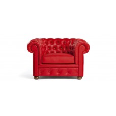 Кресло Честер 125*85*85 см цвет красный