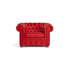 Кресло в свадебный салон Честер 125x85x85 см цвет красный