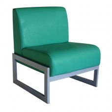 Кресло зеленое Сандра 70x66x77 см