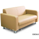 Офисный диван Челси 150*75*85 см двухместный бежевый