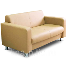 Офисный диван Челси 150*75*85 см Бежевый двухместный