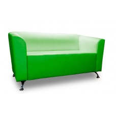 Офисный диван Ницца двухместный зеленый