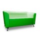 Офисный диван Ницца двухместный зеленый