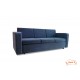 Офисный диван Олигарх трёхместный 200x80x87 см синий
