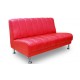 Офисный диван Стиль трехместный 160*72*87 см красный