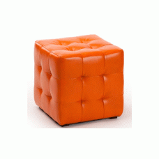 Пуф Куб 40x40x45 см оранжевый
