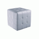 Пуф Куб 40x40x45 см серый