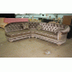 Угловой диван Белиссимо 245*110*90 см темно-коричневый