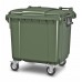 Мусорный контейнер МКА-1100 литров цвет зеленый