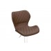 Барный стул Porch brown / chrome