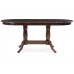 Деревянный стол Джил 140(180)х80х78 орех / коричневая патина