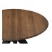 Деревянный стол Рикла 100х76 орех кантри / черный
