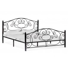 Двуспальная кровать Викси 180х200 черная