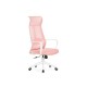 Компьютерное кресло Tilda pink / white