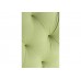 Стул на металлокаркасе Гояр confetti green / белый глянец